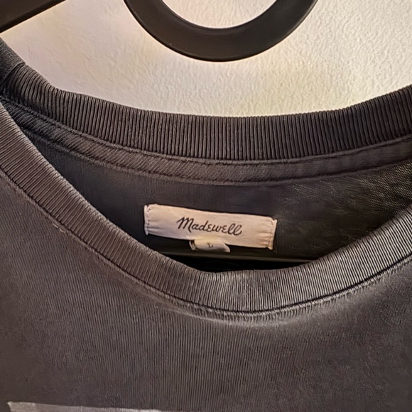 Madewell Charcoal Graphic Tee - Picture 2 of 3